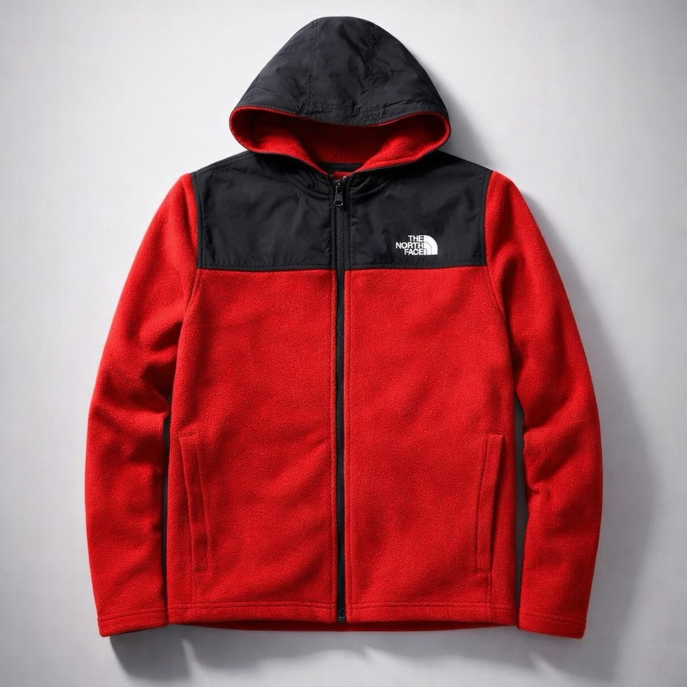 The North Face Kids Denali  Fleece Hoodie Jacket Gorpcore Athleisure-16/18